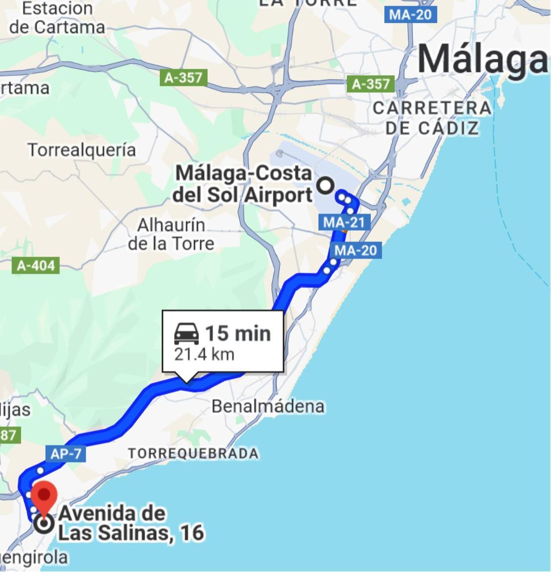 Apartment Las Salinas Boliches Fuengirola Dış mekan fotoğraf